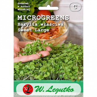 Microgreens Bazylia właściwa Sweet Large Legutko interface.image 6