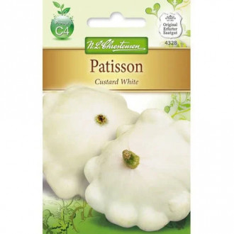 Patison (Dynia zwyczajna) Custard White Chrestensen interface.image 3